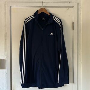 Adidas Track Suit Jacket and Track pants | Size: XL | Color: Blue & White